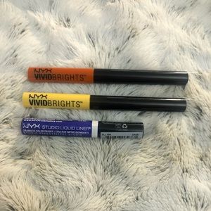 NYX Liquid eyeliners